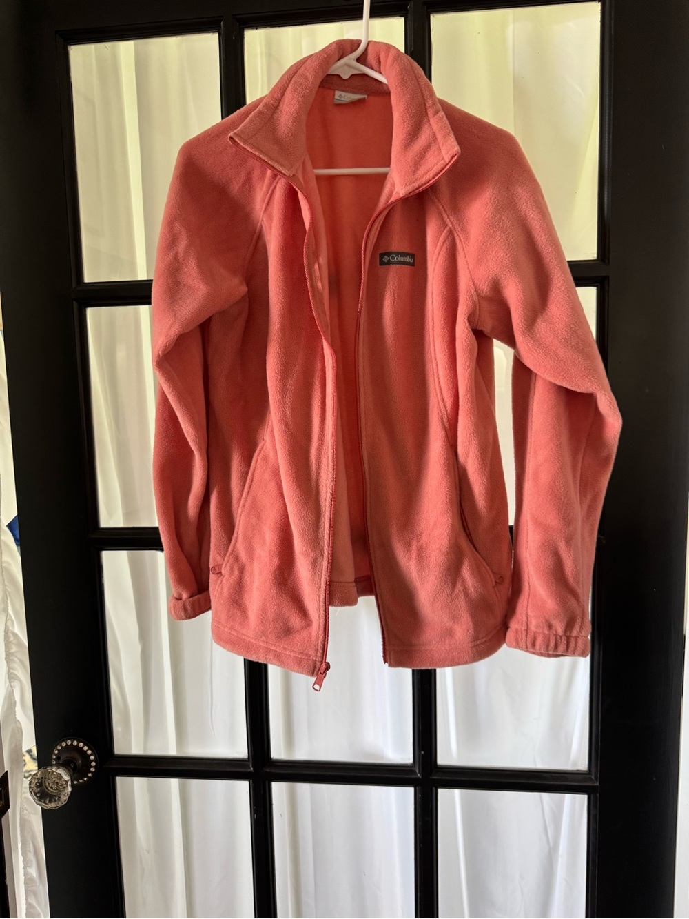 Columbia Women’s Coral/Pink Fleece Zip Jacket